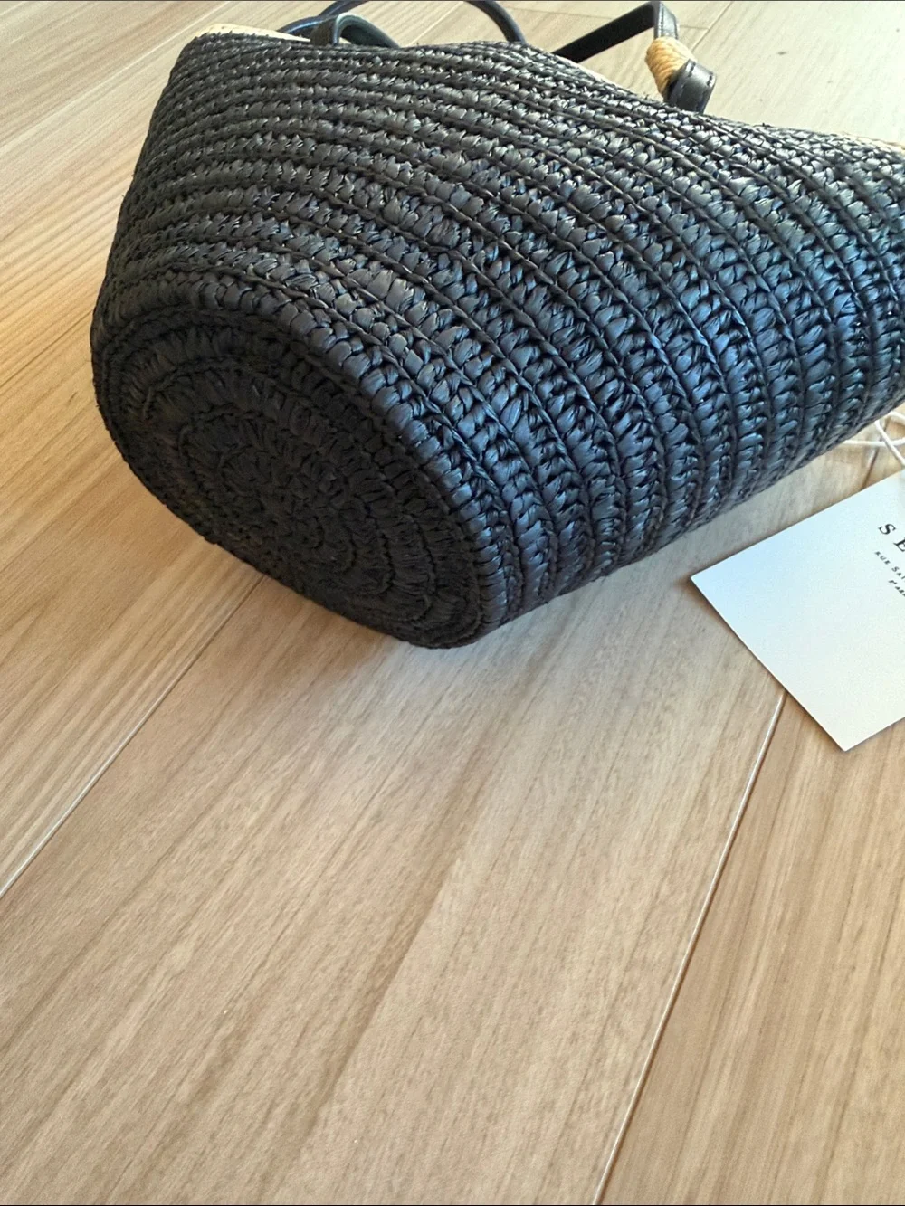 Sezane Maia mini basket bag